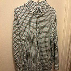 Southern Tide Men's Blue and Brown Shirt